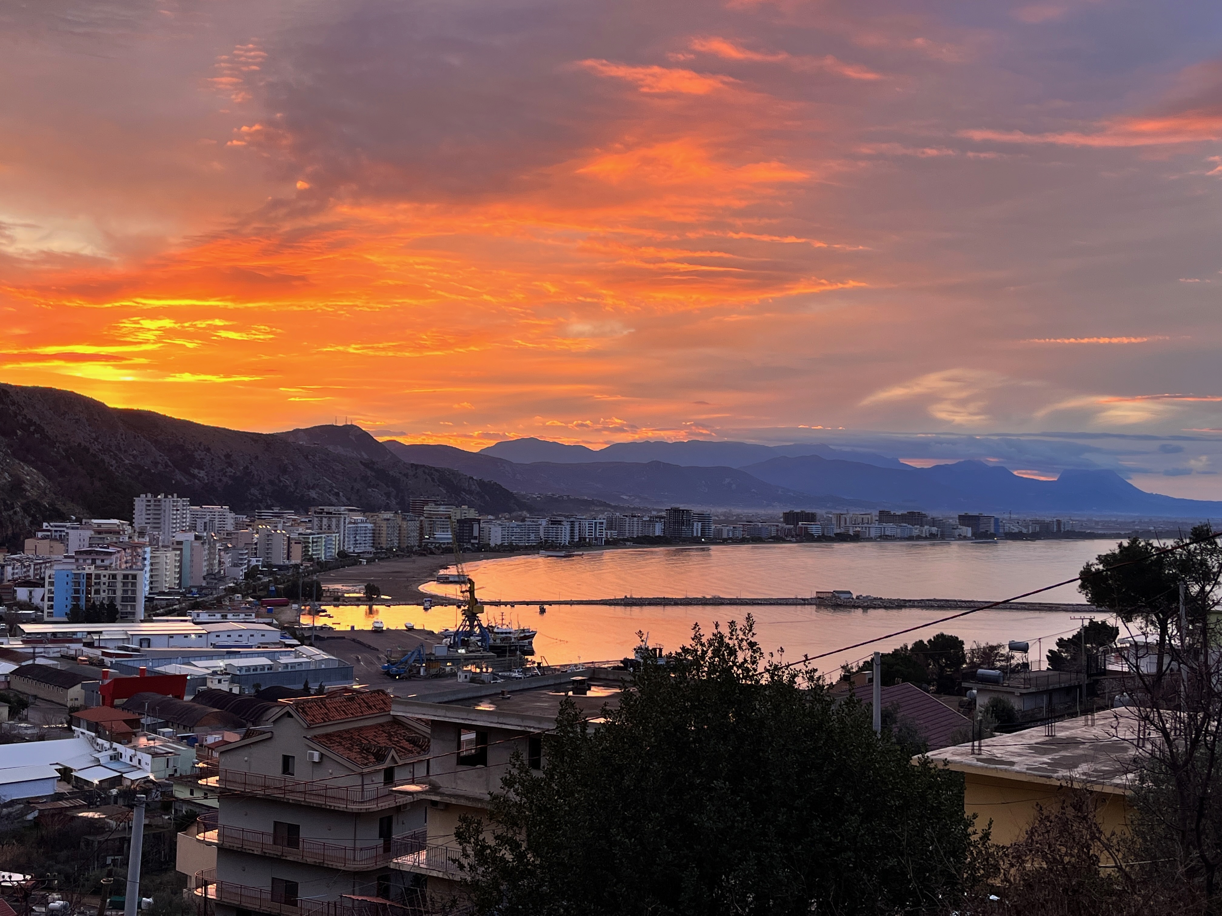 Albanian Sunset